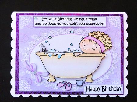 Relax and Enjoy Your Birthday by Valerie Spowart