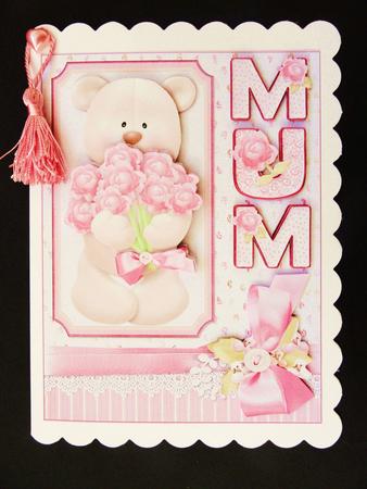 Teddy Has Flowers for Mum by Valerie Spowart