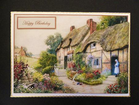 English Country Garden Easy Cut Decoupage by Valerie Spowart