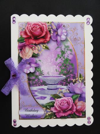 Beautiful Belle Roses Garden by Valerie Spowart