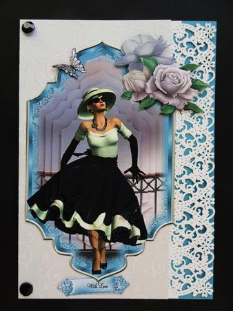 1950's Grace on the Boardwalk Topper with Layers by Valerie Spowart