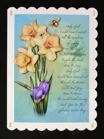 Glorious Easter -  Stunning Floral Step by Step Card by Valerie Spowart