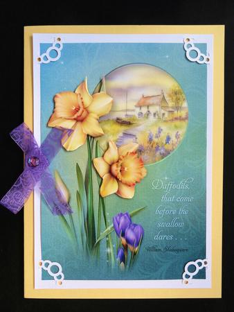 Daffodils That Come Before the Swallow Dares -  by Valerie Spowart