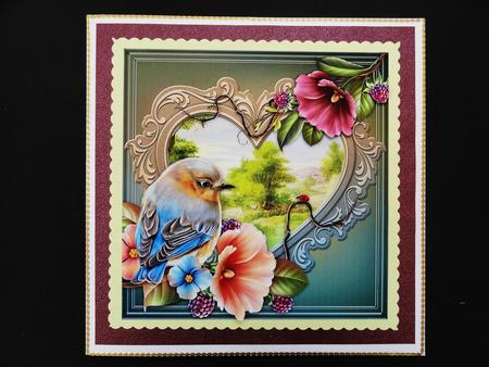 Country View Quick Card by Valerie Spowart