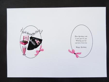 Malt Shop Melody Sweet Sixteen or 50's/60's Babe Insert by Valerie Spowart