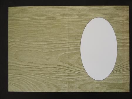 Wood Paper Cream Insert 1 by Valerie Spowart