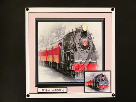 Trains a Coming by Valerie Spowart