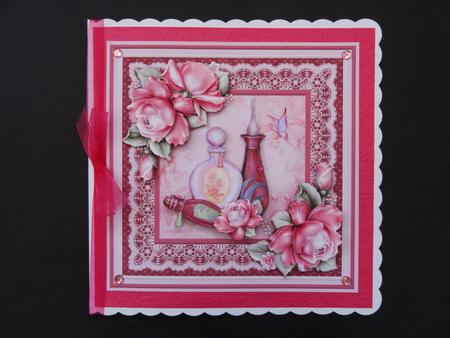 Perfume & Roses 8x8 Mini Kit & Decoupage by Valerie Spowart