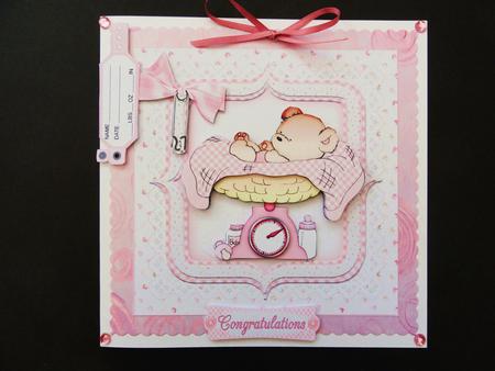 The Cute Baby Girl Weighs In by Valerie Spowart