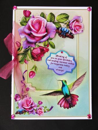Petals Wings and Birthday Blessings by Valerie Spowart