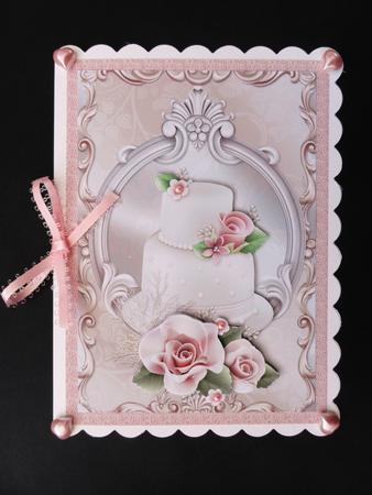 Wedding Cake Card Front by Valerie Spowart