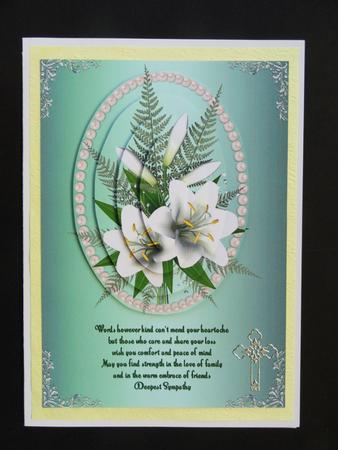 Lily's and Pearl Sympathy by Valerie Spowart