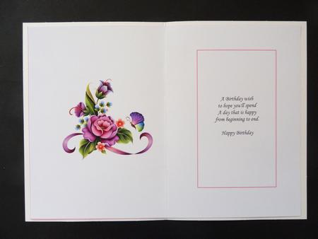 Flowers for You 2 Insert by Valerie Spowart