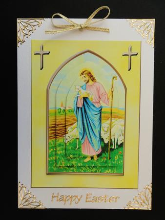 A6 All in One Shepherd at Easter by Valerie Spowart