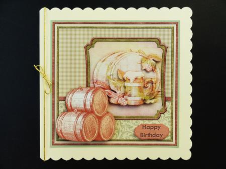 Just Beer 8x8 Mini Kit, Decoupage & Ages by Valerie Spowart