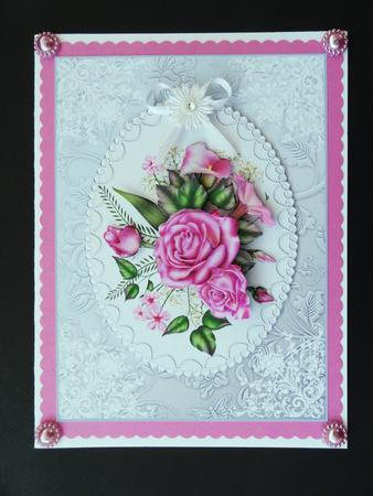 Roses & Lilies #3 by Valerie Spowart