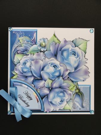 Pretty Porcelain Floral - Edgy - Mini Kit by Valerie Spowart