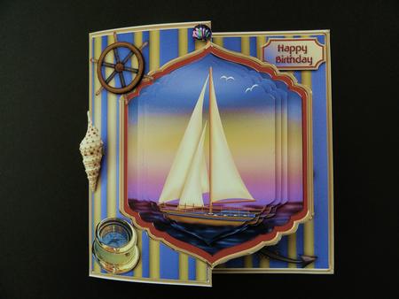 Sails at Sunset Offset Card Mini Kit by Valerie Spowart