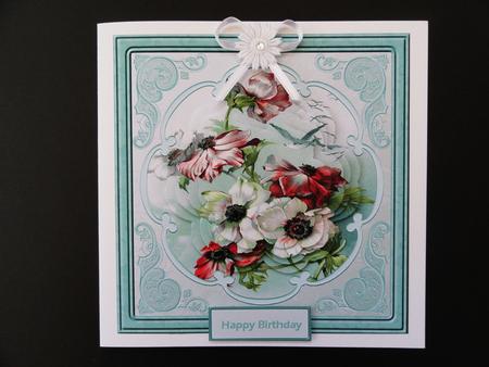 Anemone Card with Petal Stacker by Valerie Spowart