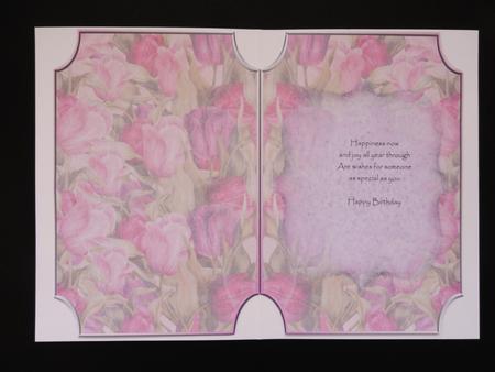 Insert Tulips from Amsterdam by Valerie Spowart