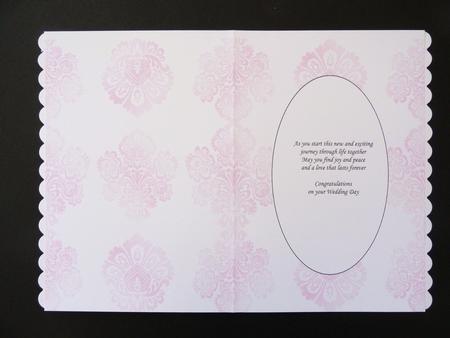 Damask Wedding Rose Insert by Valerie Spowart
