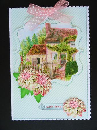 Scallop Topper Vintage Cottage by Valerie Spowart