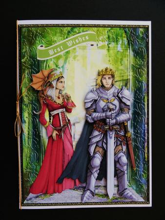 Knight and His Lady by Valerie Spowart