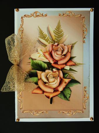 Classic Golden Roses by Valerie Spowart