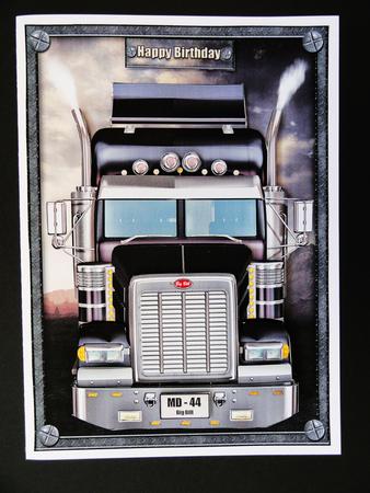 Keep Trucking by Valerie Spowart