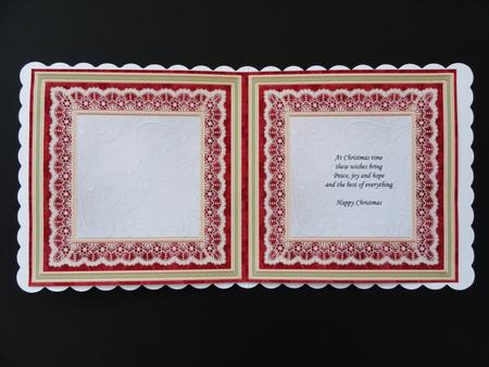 Christmas Insert for Christmas Floral Tag & Nativity Sheet by Valerie Spowart