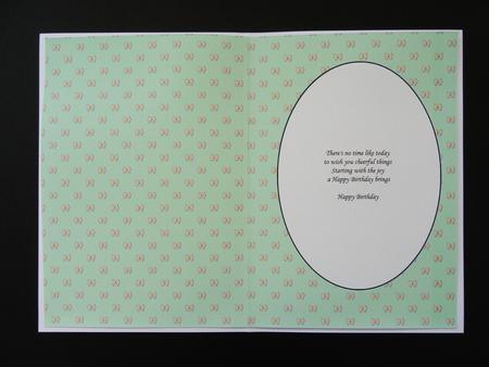 Blue Butterfly Insert 3 by Valerie Spowart