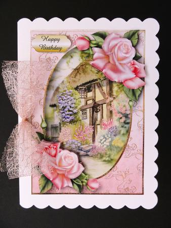 Edwardian Roses & Country Cottage by Valerie Spowart