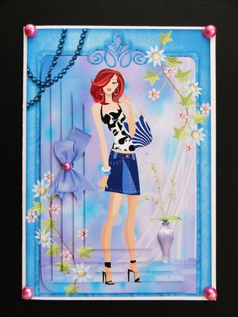 Fashionista! Goes Shopping Pyramid Mini Kit by Valerie Spowart