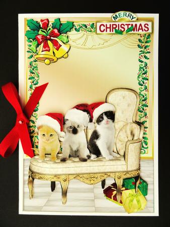 So I Wonder What Presents We Got, Cute Kitties by Valerie Spowart
