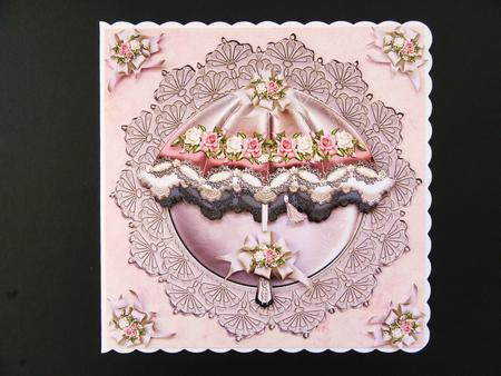 Beautiful Vintage Umbrella by Valerie Spowart