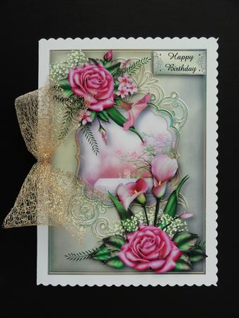 Gorgeous Pink Roses & Lilies by Valerie Spowart