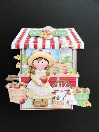 Flowers & Things Shaped Card Kit - an Apple for You by Valerie Spowart