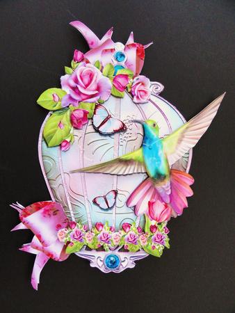 Decorative Bird Cage by Valerie Spowart