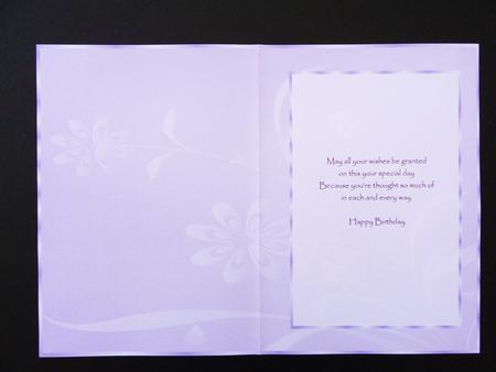 Purple Floral Insert 2, with Borders by Valerie Spowart