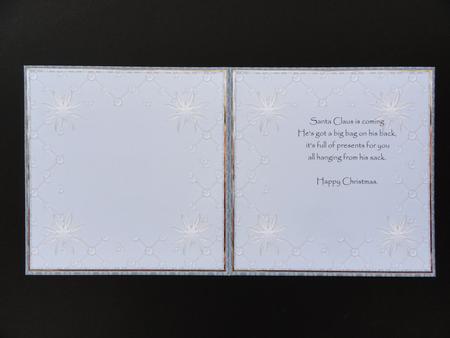 Frosty Snowman Insert by Valerie Spowart