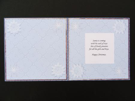 Girl and Snowman Insert by Valerie Spowart
