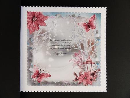 Insert to Compliment the Christmas Lantern by Valerie Spowart
