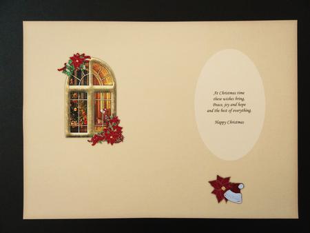 Through the Festive Window Insert by Valerie Spowart