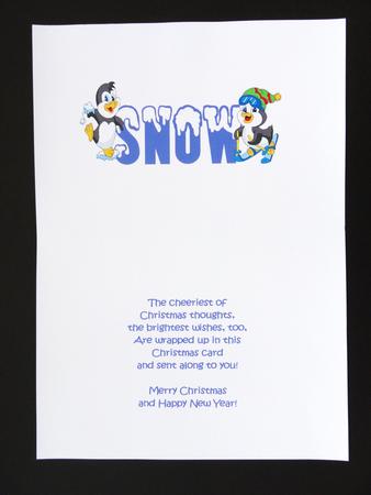 Fun in the Snow Insert by Valerie Spowart