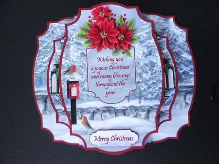 A Traditional Christmas Scene by Valerie Spowart