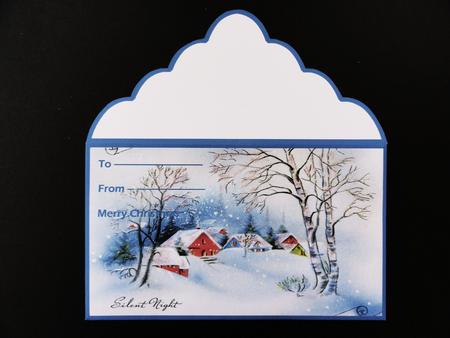Winter Scene Money Wallet by Valerie Spowart