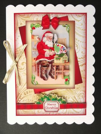 Santas's Workshop Stepbystep by Valerie Spowart