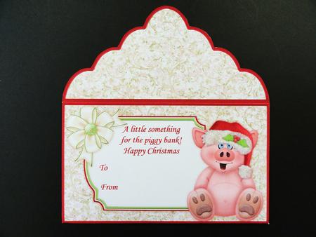Christmas Money Wallet Something for the Piggy Bank by Valerie Spowart
