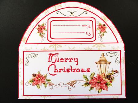 Christmas Lantern Gift Wallet by Valerie Spowart