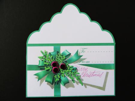 Baubles and Ribbon Money Wallet by Valerie Spowart